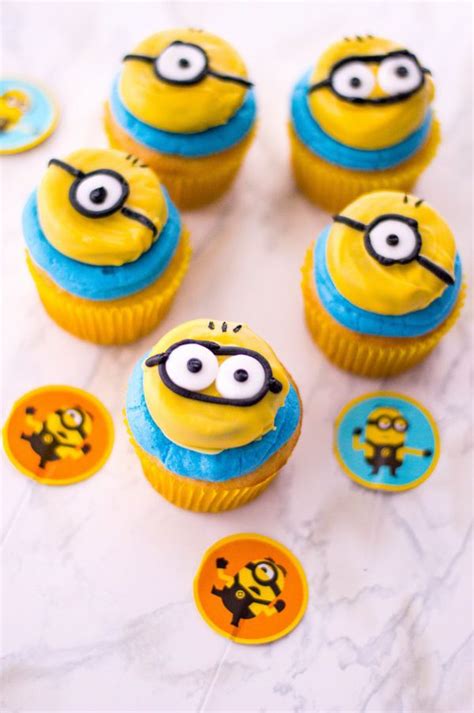 EASY AND CUTE MINION CUPCAKES - Baking Beauty