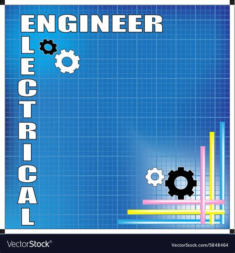 Electrical engineer background Royalty Free Vector Image