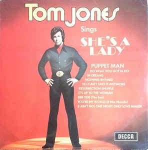 Tom Jones – Tom Jones Sings She's A Lady (1971, Vinyl) - Discogs