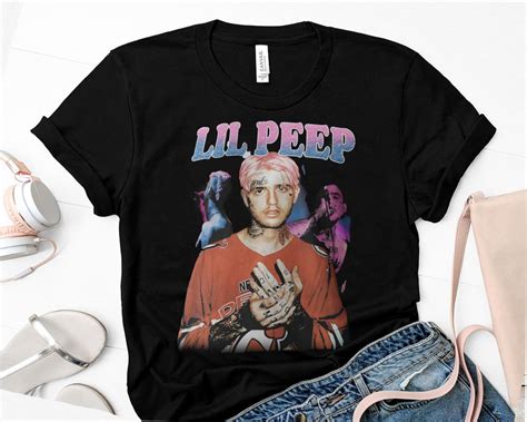 Lil Peep Shirt, Rapper Lil Peep Shirt, Lil Peep Merch Shirt, Lil Peep ...