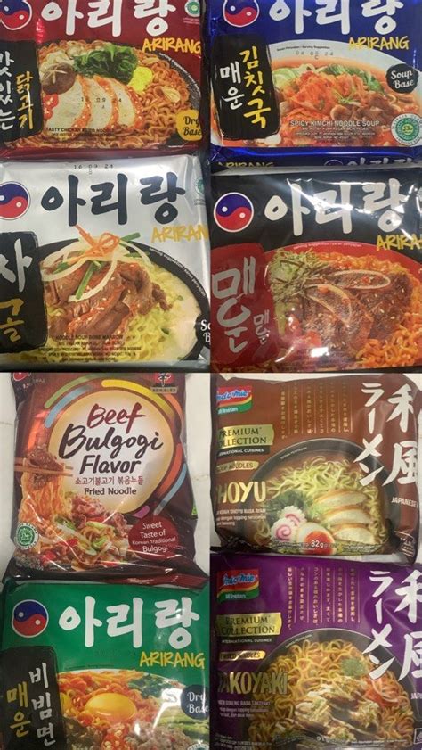 HALAL Assorted Instant Noodles, Food & Drinks, Packaged & Instant Food on Carousell