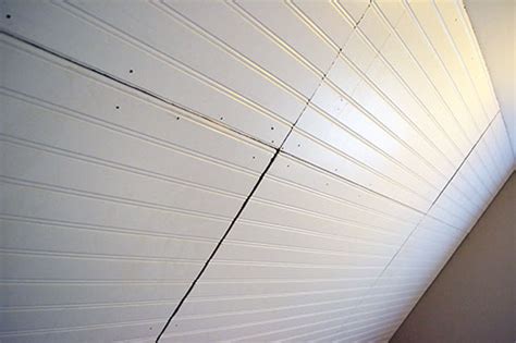 Vinyl Beadboard Ceiling Planks | Homeminimalisite.com