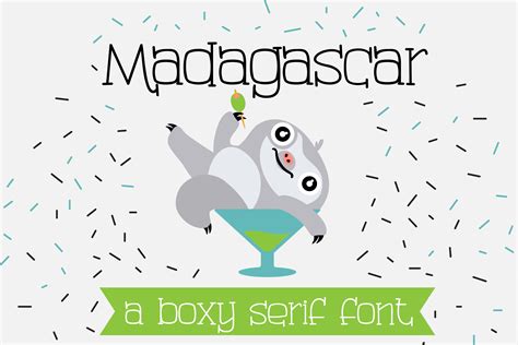 Madagascar Font by Illustration Ink · Creative Fabrica