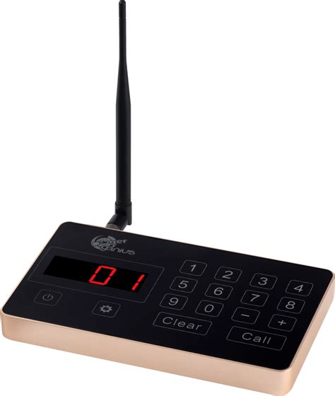 Wireless Paging System with Transmitter | Long Range Calling System| Pager Genius