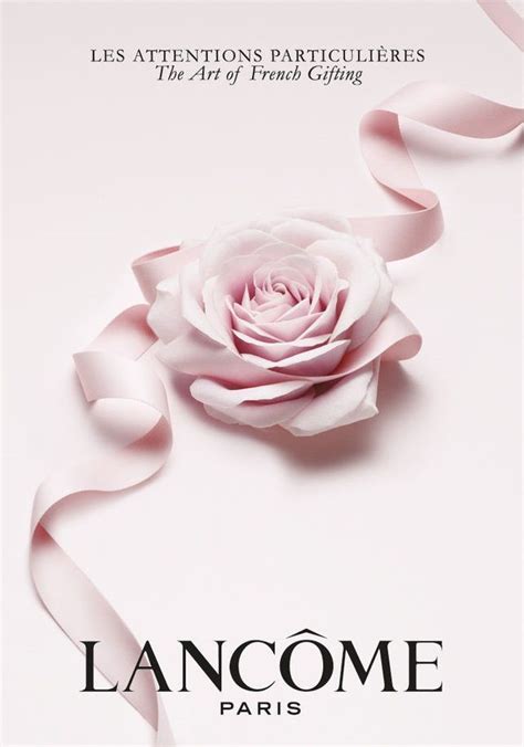 Lancome Rose | Cosmetic creative, Lancome rose, Lancome