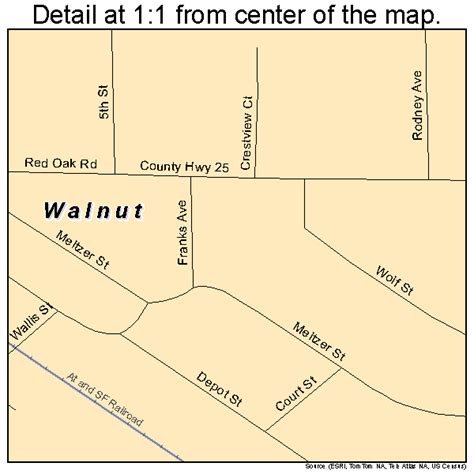 834 East Walnut Canton Illinois Map - Map