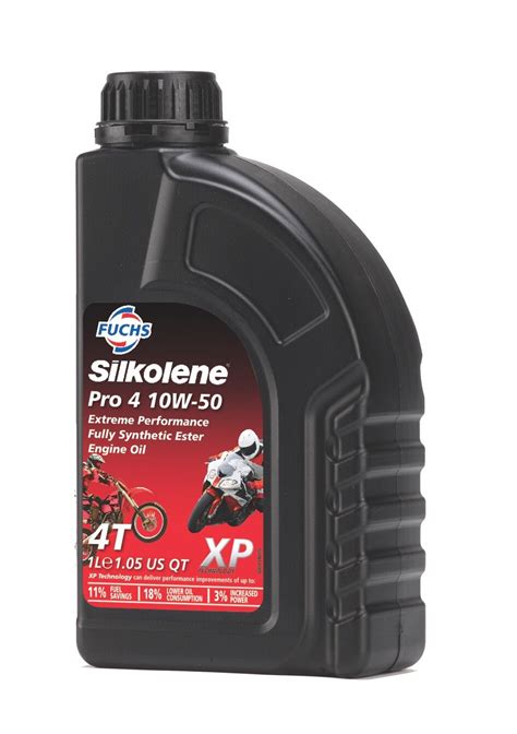 Silkolene Pro 4 10W-50 XP: 4-Stroke Engine Oil Pro Fully Synthetic ...