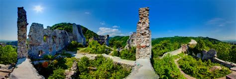 Ruins of Samobor Castle - 5 360 Panorama | 360Cities