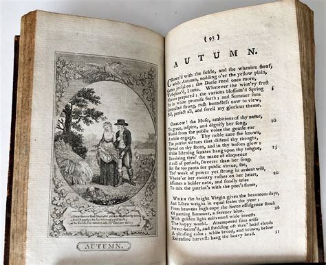 1786 the Seasons by James Thomson Antiquarian Scottish Poetry - Etsy