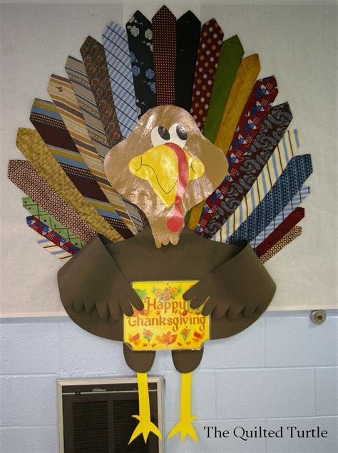 Tie Turkey Bulletin Board #1 | I made this bulletin board fo… | Flickr