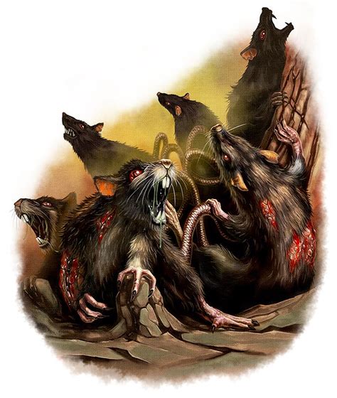 Rat king by DeanSpencerArt on DeviantArt | Fantasy - Monsters ...