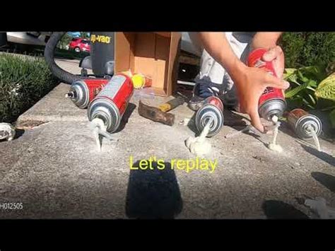 Can Spray Foam Cans Level Concrete Slabs? FnF253 - YouTube