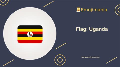 🇺🇬 Meaning | Flag: Uganda Emoji | Copy and Paste