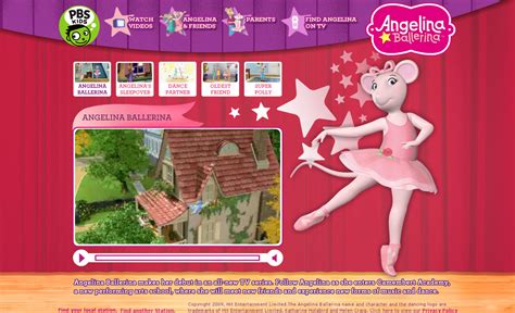 Angelina Ballerina - Play Online on Flash Museum 🕹️