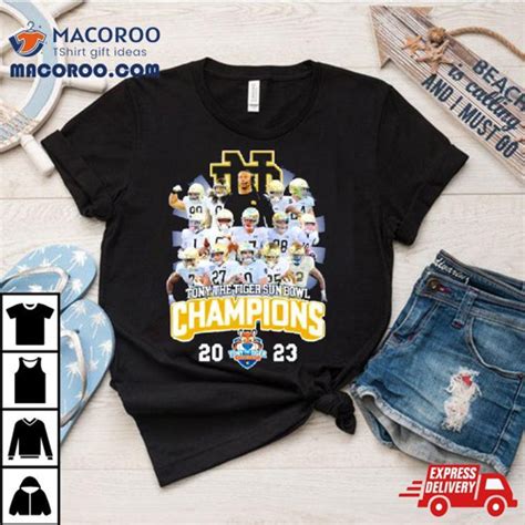 Stream Tony The Tiger Sun Bowl Champions 2023 Notre Dame Fighting Irish Shirt by macoroo ...