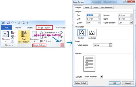 What Is Page Setup In Ms Word - Design Talk