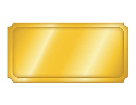 Golden Ticket Template - ClipArt Best