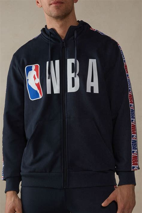 Hooded Sweatshirt with NBA Logo | Intimissimi