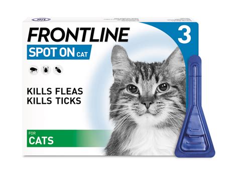 Frontline Spot On Flea & Tick Treatment Cat - 3 pack