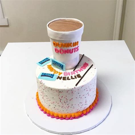 These Dunkin' Donuts Cakes Are Almost Too Pretty To Eat