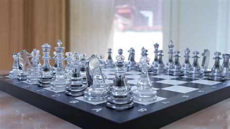 Crystal Chess Set 3D Model Download - Cinema 4D Files - CadNav