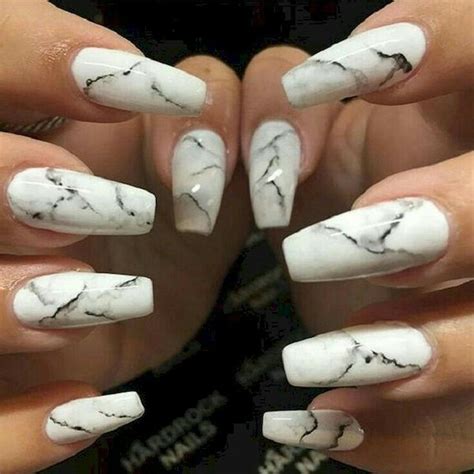 Queen of Pinterest♡ | Marble acrylic nails, Coffin nails designs, Nail ...