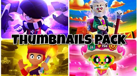 Free Brawl stars Thumbnails Pack 2021 | Free Download | - YouTube