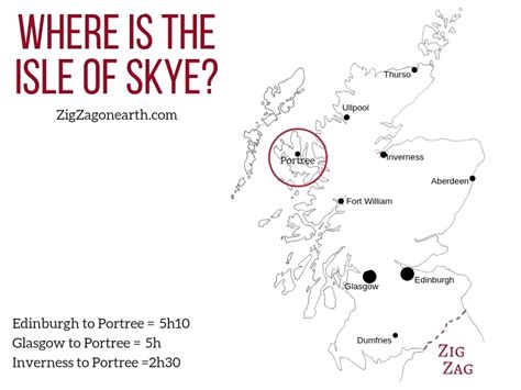 Isle Of Skye Map - Ailina Laurette