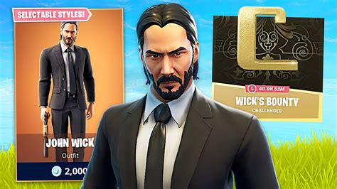 FORTNITE x JOHN WICK!! (Fortnite Battle Royale) - YouTube