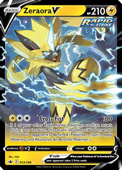 Pokemon Zeraora V Alter Alt Full Art Chilling Reign Pokemon 166/198 Rare NM 海外 即決 - cuk.com.mx