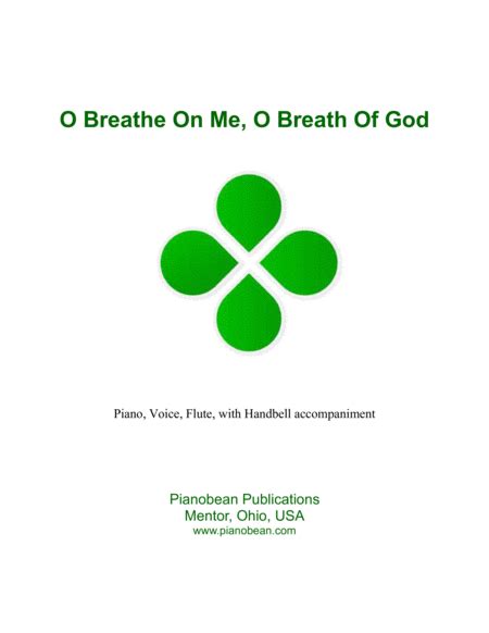 O Breathe On Me, O Breath Of God (arr. Claudia Woolard) Sheet Music ...