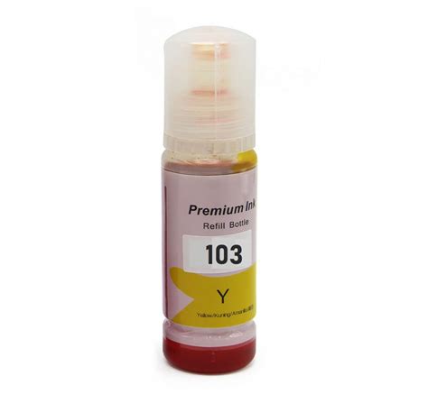 Epson 103 Yellow Generic Ink Bottle - Toner Corporation