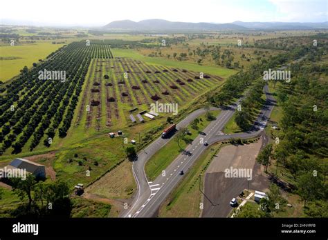 Aerial of Ban Ban Springs Queensland Australia Stock Photo - Alamy