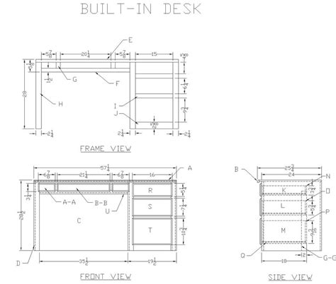 How to Build a Wood Desk - Free Woodworking Plans at Lee's Wood Projects