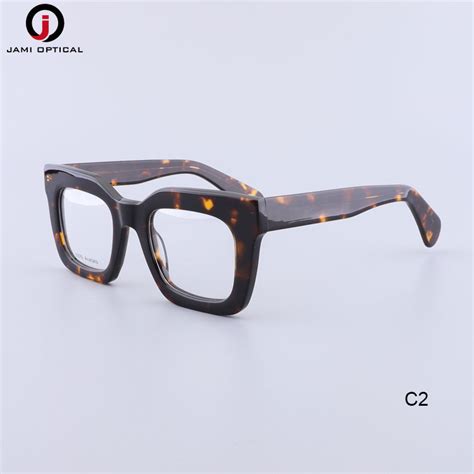 Wholesale Glasses Acetate Optical Frame Over Size Eyeglasses Mens ...