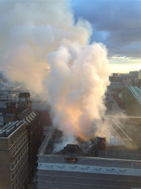 Fire in Manchester city centre - Mirror Online