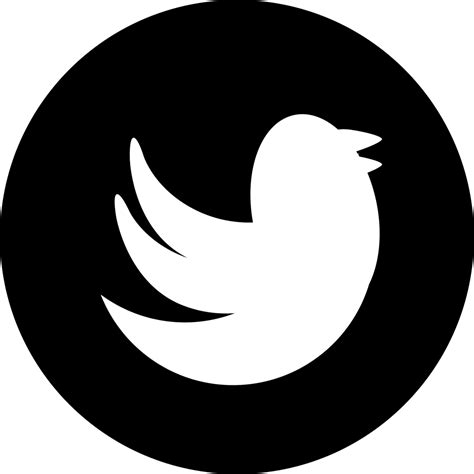 Twitter Logo Black Png Facebook Instagram Twitter Logo White Free | Images and Photos finder