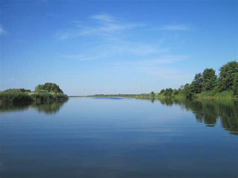 Lithuanian Summer Landscape Stock Image - Image of tree, river: 67699399