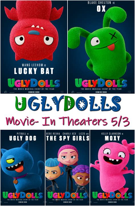 Don't Miss the Fun UGLYDOLLS Movie- In Theaters 5/3 #UglyDollsMovie ...