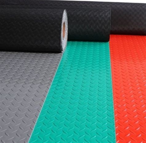 Waterproof 1.5mm PVC Garage Floor Mat Anti-Slip Rubber Flooring - PVC ...