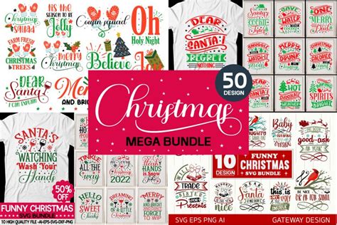 Christmas Svg Bundle (2673866)