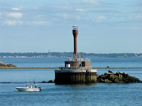 Boston Harbor Lighthouse Photograph by Keith Stokes | Fine Art America