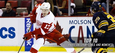 Top 10 Pavel Datsyuk Goals and Moments