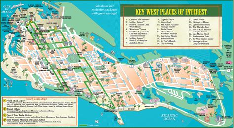 Printable Key West Walking Map