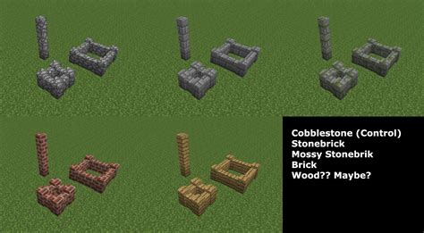 How To Make Stone Fence In Minecraft - cloudshareinfo