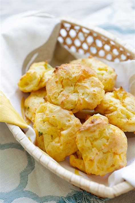 Cheddar Cheese Puffs | Easy Delicious Recipes