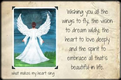 Make your heart sing! | Angel quotes, I believe in angels, Love deeply