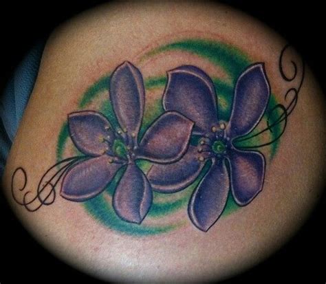 Lignum Vitae tattoo - Jamaica flower | Tattoos, Tattoos for daughters, Baby tattoos