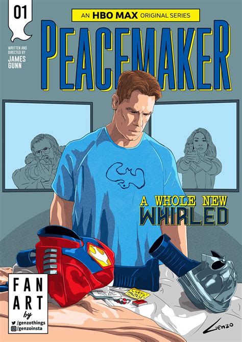 Illustrator Pays Tribute To Every Peacemaker Episode In Glorious Poster ...