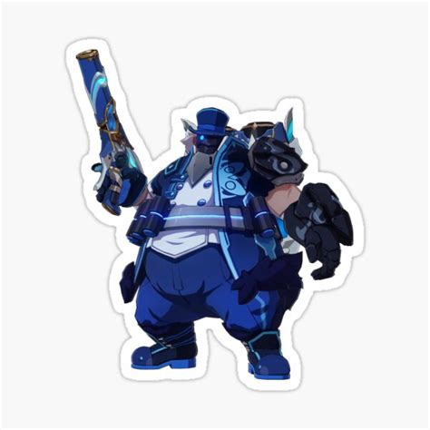 "Fatui Skirmisher | Hydrogunner Legionnaire" Sticker for Sale by ...